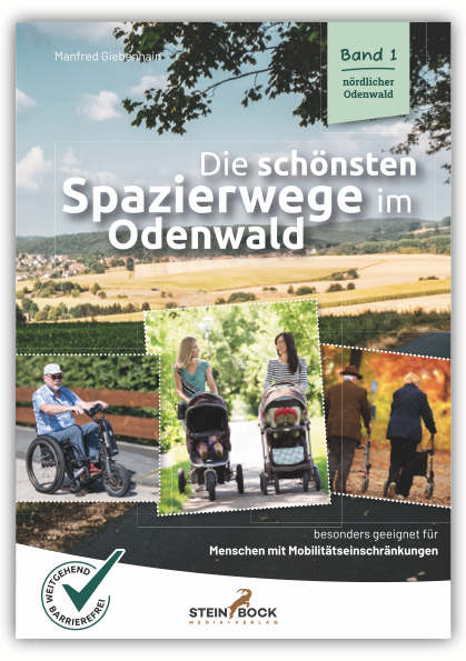 Buchcover Die schönsten Spazierwege im Odenwald