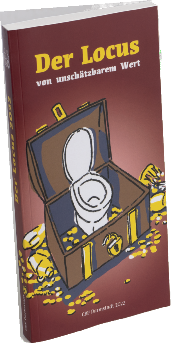 Buch mit 640 Seiten über 12.000 Standorte von Behindertentoiletten in Deutschland, Österreich und der Schweiz